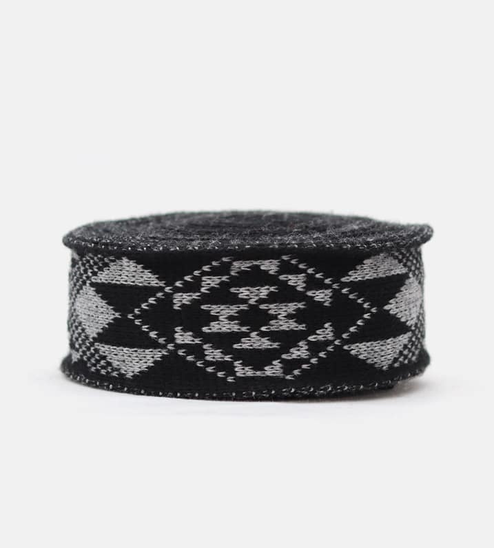 6.5cm Korowai Band Tāniko 1 (2 Colour) - 5 Metre Roll - Image 13